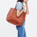 Madewell  The Transport Tote Leather Brown English Saddle Photo 0