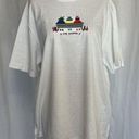 Bonworth Vintage  T-Shirt Size Medium Women's Gone Shopping Embroidered T-Shirt Photo 0