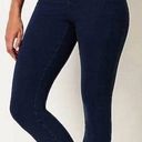 J.Jill  Purejill Indigo Ankle Knit Pull On Leggings Photo 0