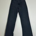 ZARA BNWT  Black Wide Leg Split Jeans Photo 0