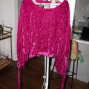 Free People Velvet Pink Long Sleeve Photo 0