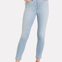 Veronica Beard  Debbie 10" Skinny High Rise Jeans in Air Wash Size 26 Light Wash Photo 0
