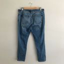 The Loft  Outlet Distressed Blue Girlfriend Jeans Women's Size 8 Petite 8P Photo 8