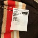 Uniqlo MARNI x  Merino Blend Striped Oversized Cardigan in Dark Brown Photo 12