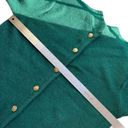 Herman Geist Vintage  Hunter Green Wool Cardigan Sweater Photo 8