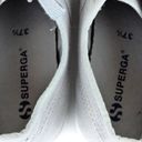 Superga  2790 Platform Sneakers Womens 7US Gray Canvas Cotton Lace Up Photo 6