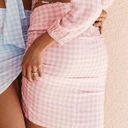 Bubblegum VDM The Label Swim  Stassi Skirt in  Gingham Photo 1