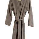 Barefoot Dreams  CozyChic softest gray robe/ belted cardigan Photo 0