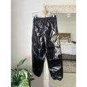 LPA  Kendra Patent Leather Jogger Pants Photo 6