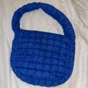 Quilted Crossbody Bag Blue Photo 0