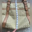 Nine West  Light Green Tote with Tan Faux Leather Trim Photo 10