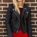 American Eagle  Faux Leather Motorcycle Jacket Photo 0