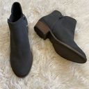 Kensie New  cute breathable almond toe Charcoal ankle boots, Size 7M Photo 4