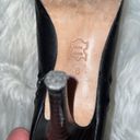 Butter Soft Cynthia Vincent Black  Leather Open Toe Booties Photo 4