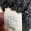 Pacific&Co NY &  Hat and VTG Made in USA scarf Black Gray Speckled Photo 5