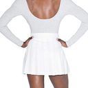 American Apparel White Tennis Skirt Photo 1