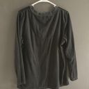 Oscar de la Renta Pink label Black Long Sleeve Top Photo 2