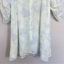 Petal Lewit  Sleeve Chiffon Top Size Small Photo 12