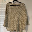 Listicle High low 3/4 sleeve sweater shirt size small Photo 0