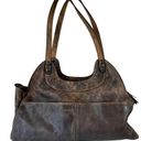 Patricia Nash  Ergo Chocolate Distressed Satchel Photo 15