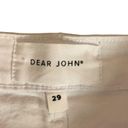 Dear John  Optic White wide leg jeans size 29 Photo 7