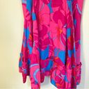 Tuckernuck  Dress XS Pink Blue Floral Cameron Eubanks Azalea Linen Preppy Wedding Photo 6