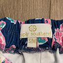 Simply Southern  Turtle Print Pom-Pom Beach Shorts And Key Chain Wallet S/M Photo 10