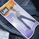 Lee  Lower On Waist Bootcut Womens Denim Blue Jeans Size 14 M Stretch Midrise Photo 7