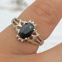 Onyx Black  Sterling Silver Ring 5 Photo 8