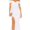 Nookie Neptune Gown Size XS White High Slit Wedding Bridal Mermaid Train Photo 0