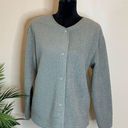 Joie  sage green snap button cardigan Photo 0