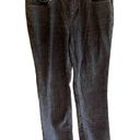DKNY  Antiqued Black Boot Cut Mid Rise Cotton Jeans Pockets Size 10 Photo 0