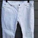 Talbots  Signature Ankle White Jeans Size 12/31 Photo 3