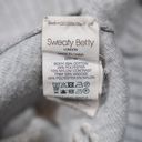 Sweaty Betty Serenity Cotton Blend Stretch Knit Mock Neck Pullover Sweater Gray Photo 2