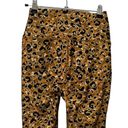 Carbon 38  Womens Printed High Rise Layered Gold Leopard 7/8 Leggings Size Small Photo 5