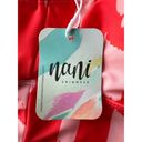 NWT Nani paintbrush surf crop orange and white size large Photo 8