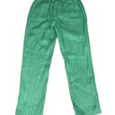 Tommy Hilfiger  Vintage Green Linen Pants(Size Small) Photo 2