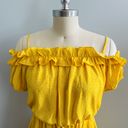 Jessica Simpson Strappy Off the Shoulder Ruffle Summer Dress- Size Small Photo 1