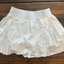 Alo Yoga Alo Aces Tennis Skirt- White  Photo 5