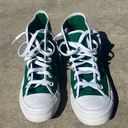 Converse Hightop Green Size 7.5 Photo 1