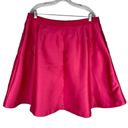 Lane Bryant  Skirt 20 Fuchsia Back Zipper Elastic Band New Photo 6