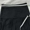 J.Crew  pleated lattice black skirt Photo 3