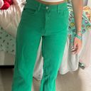 SheIn Green Straight Leg Jeans Photo 0