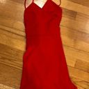 Free People New! LPA Red “Daydream” Wrap Tank Mini Dress XXS Photo 5