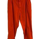 Press Big Bud  Trousers Mustang Red Cotton Trousers Size PXL Photo 0