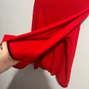 Vibrant Mossimo  Red Split Sleeve Blouse Photo 12