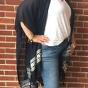 Torrid  Navy & White Tassel Boho Vibe Kimono Photo 4