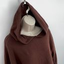 Naked Wardrobe  Brown Soft Pullover Hoodie NEW Womens Sz M style NW-T4322-N Photo 2