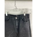 Pretty Little Thing  Black High Rise Jean Size 6 Tall Photo 3