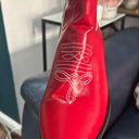 Red cowboy Boots Size 9 Photo 7